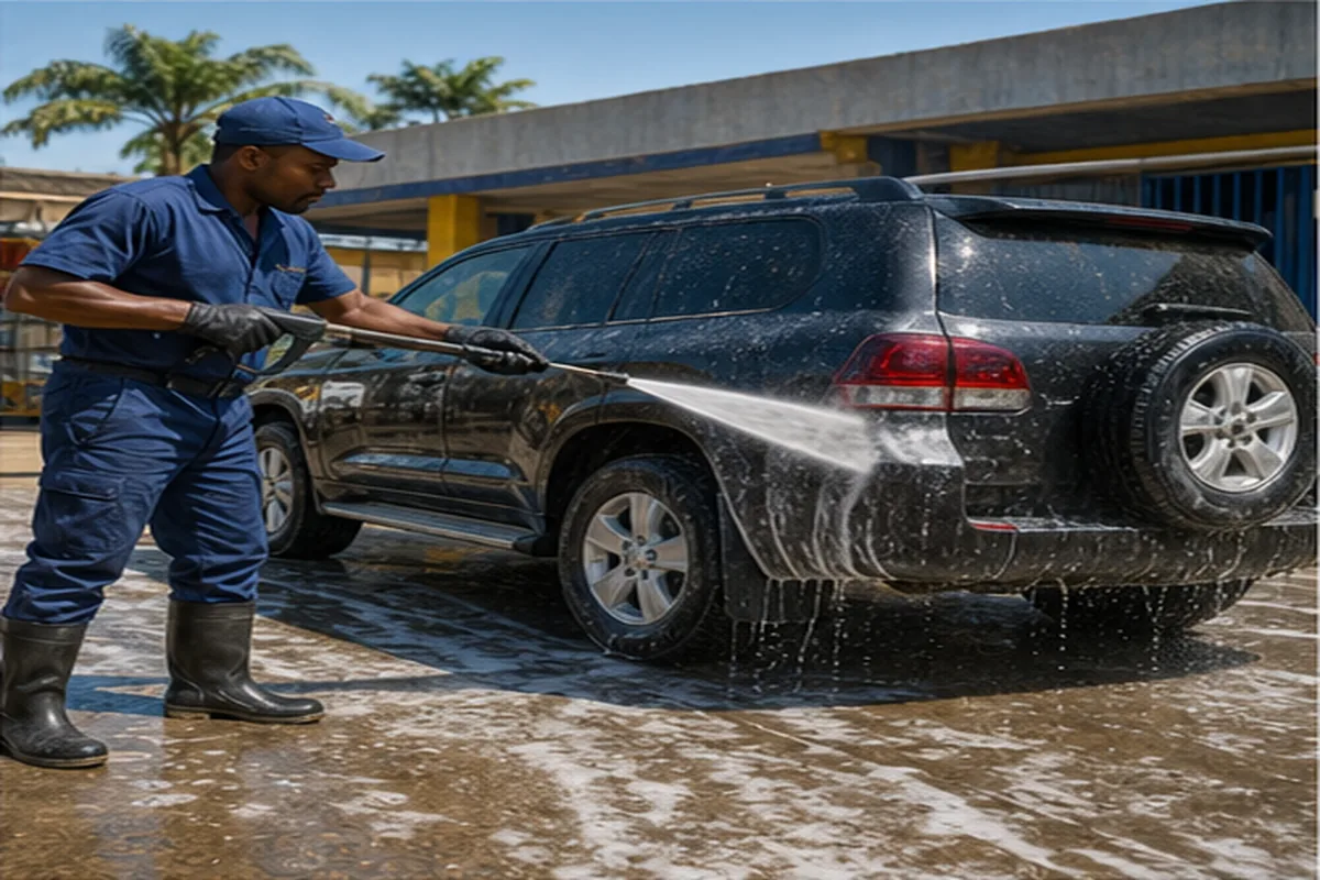 Lavage haute pression